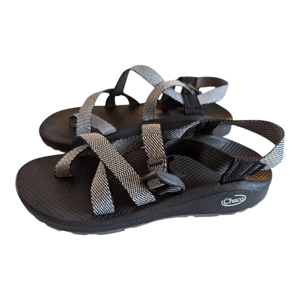 Chaco Black and White Sandals - Picture 4 of 8